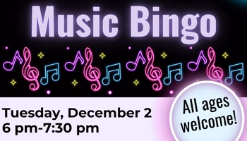 December Music Bingo